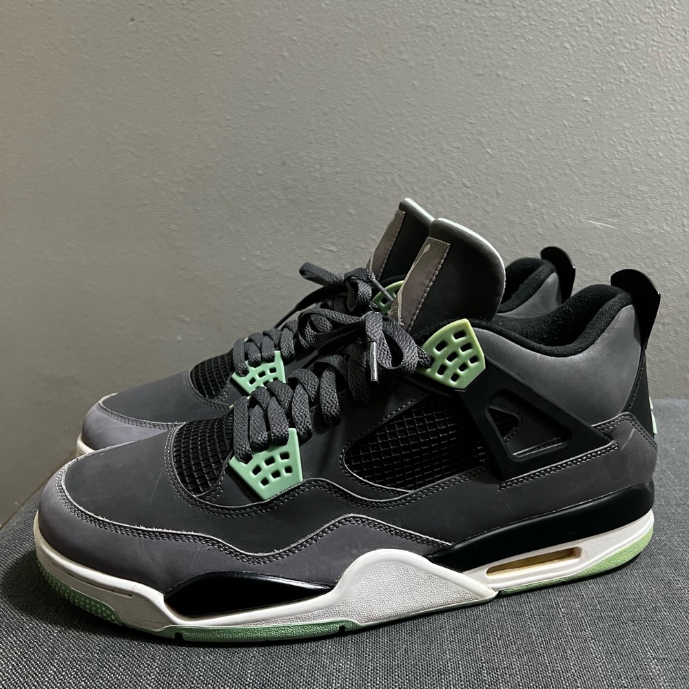Nike Air Jordan 4 IV Green Glow 308497-033 - Picture 1 of 16